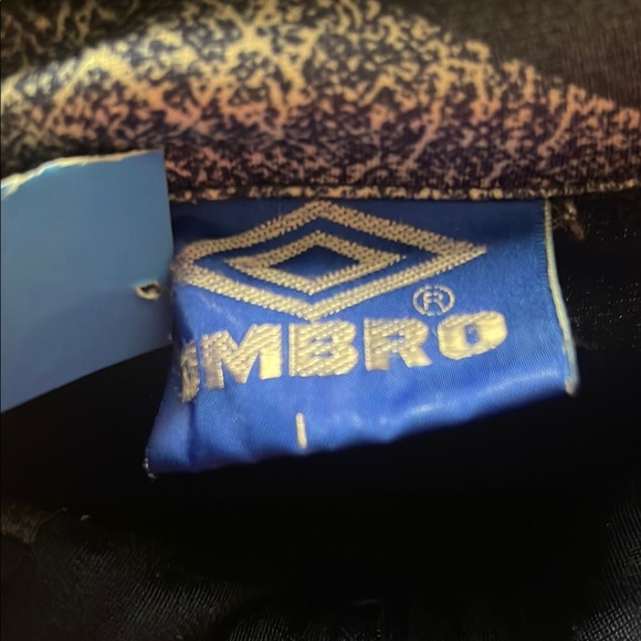 Umbro Navy Blue Zip-Up Jacket - Picture 2 of 3